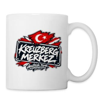 Kreuzberg Merkez – Berlin trifft Türkiye - Tasse - Weiß - Rechts