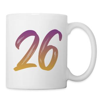 26 - Tasse - Weiß - Rechts