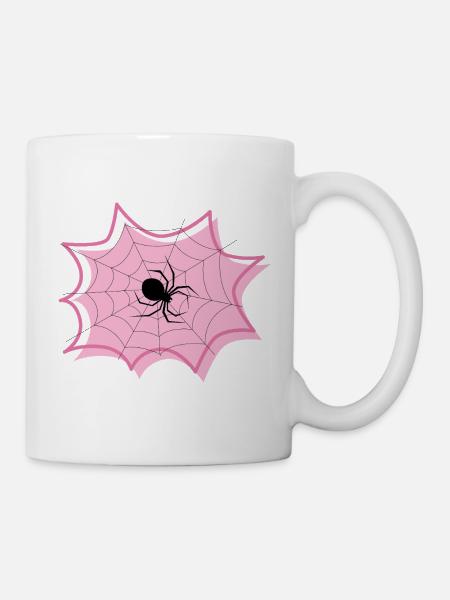 Spinne - Tasse - Weiß