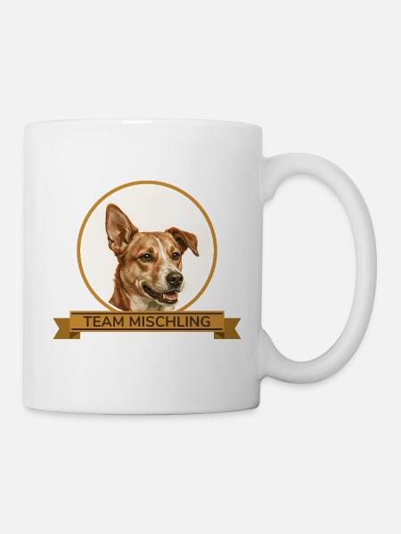 Team Mischling - Tasse - Weiß