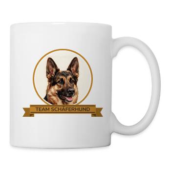 Team Schäferhund - Tasse - Weiß - Rechts