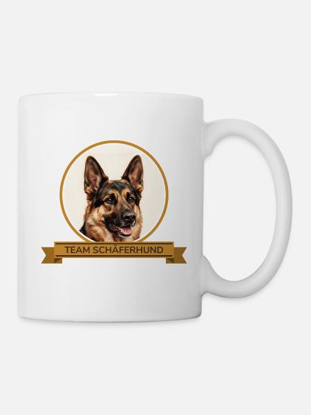 Team Schäferhund - Tasse - Weiß