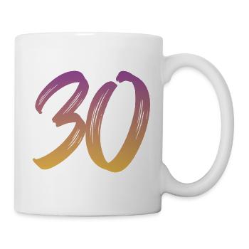 30 - Tasse - Weiß - Rechts