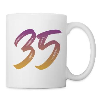 35 - Tasse - Weiß - Rechts