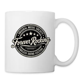 ORIGINAL MUSIC SOCIETY | Forever Rocking - Tasse - Weiß - Rechts