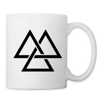 Stammeszeichen - Tasse - Weiß - Rechts