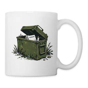 Geocaching Cachebox - Tasse - Weiß - Rechts