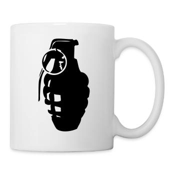 grenade - Mug blanc - blanc - Droite