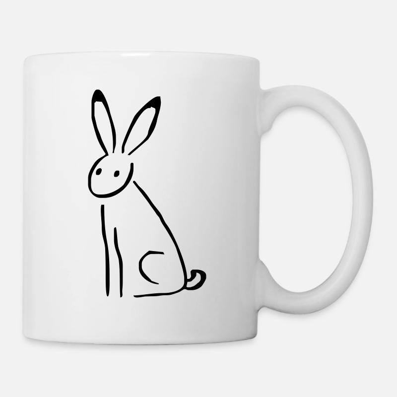 Rabbit - Mug - white