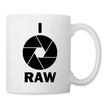 Blende RAW - Tasse - Weiß - Rechts