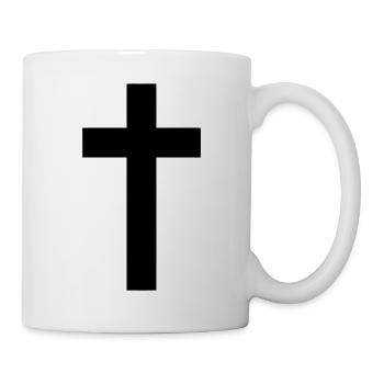 Croix (vectoriel) - Mug - white - Right