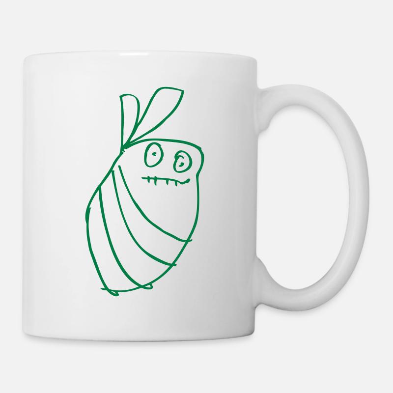Monster-Biene - Tasse - Weiß