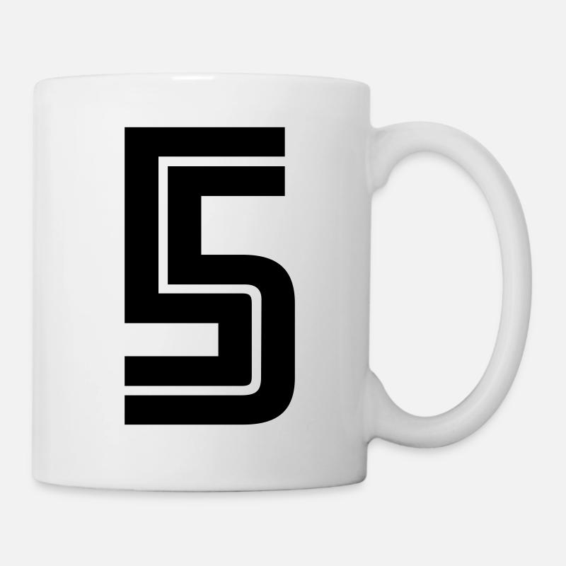 5 - Mug - white