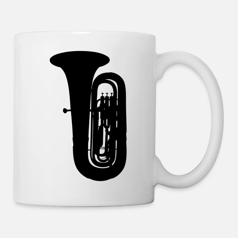 Tuba - Tasse - Weiß