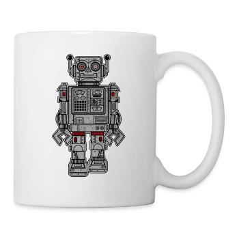 Retro Robot Toys - Mug - white - Right