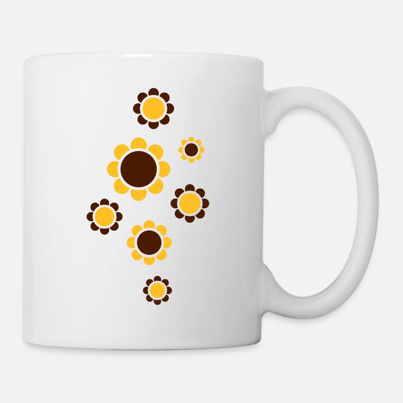blumen** - Tasse - Weiß