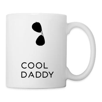 Cool Daddy - father and son Shirts - Mug - white - Right