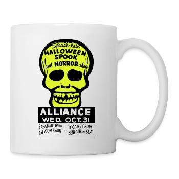 Special Late Spook and Horror Show - Mug - white - Right