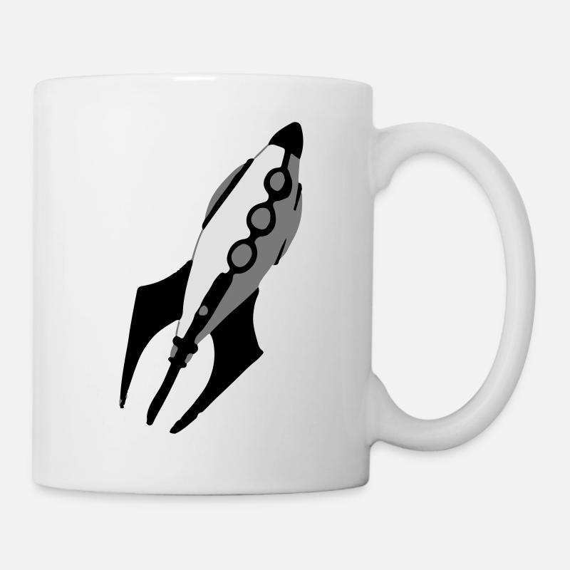 Space Ship - Mug - white