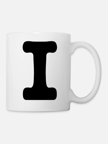 i - Tasse - Weiß