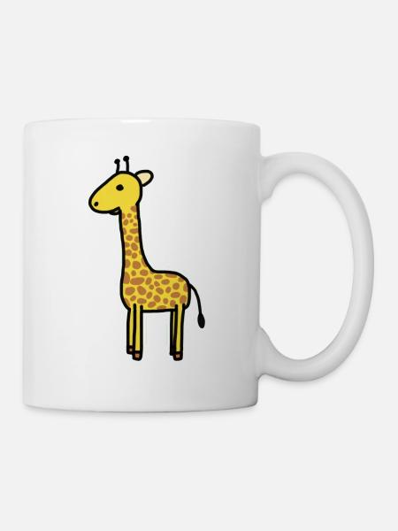 Giraffe - Tasse - Weiß