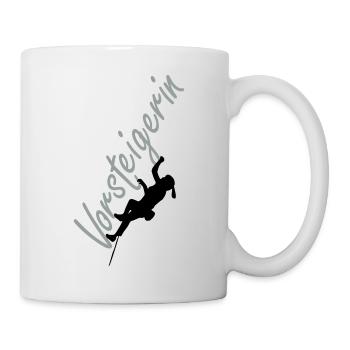Vorsteigerin - Tasse - Weiß - Rechts