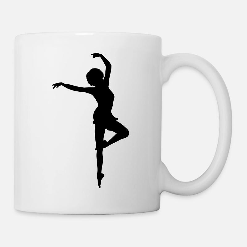 Dancing Girl 2 - Tasse - Weiß
