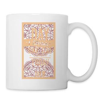 Bier Gerstensaft Alkohol saufen Trinkspruch - Tasse - Weiß - Rechts