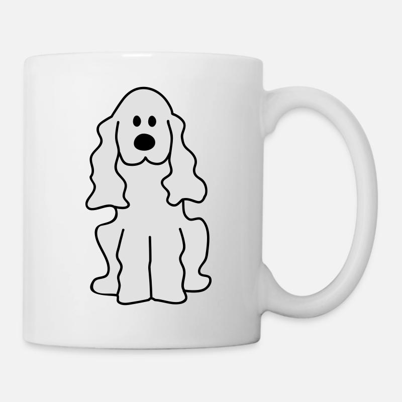 Cocker Spaniel - Mug - white