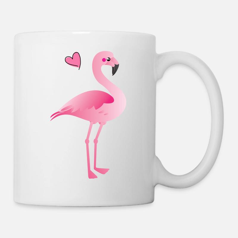 FLAMINGO - Tasse - Weiß