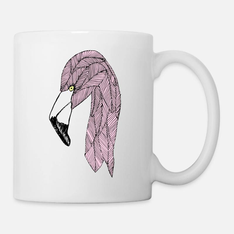 Flamingo - Tasse - Weiß