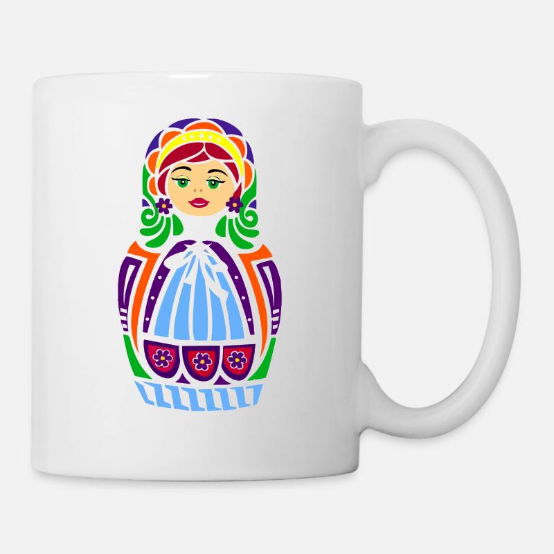 Matryoshka Doll - Mug - white