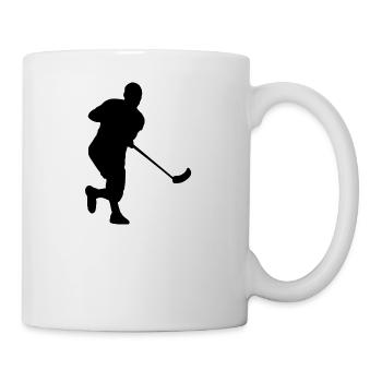 Floorball - Mug blanc - blanc - Droite