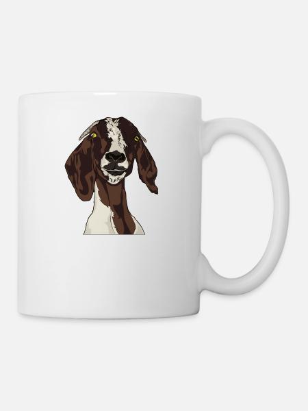 chèvre - Mug blanc - blanc