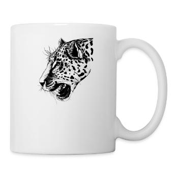 leopard - Mug - white - Right