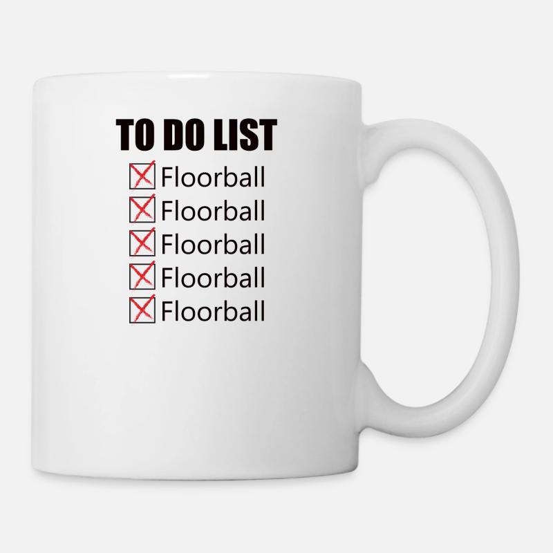 Floorball - Tasse - Weiß