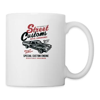 Street Customs - Tasse - Weiß - Rechts