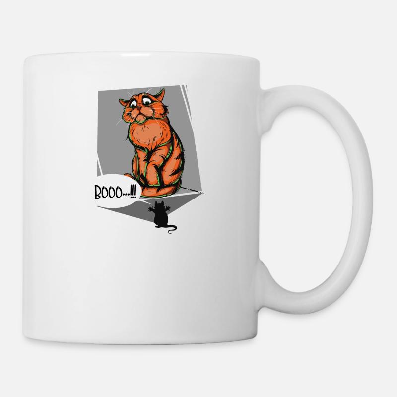 Booo - Tasse - Weiß