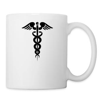 médecin - Mug blanc - blanc - Droite
