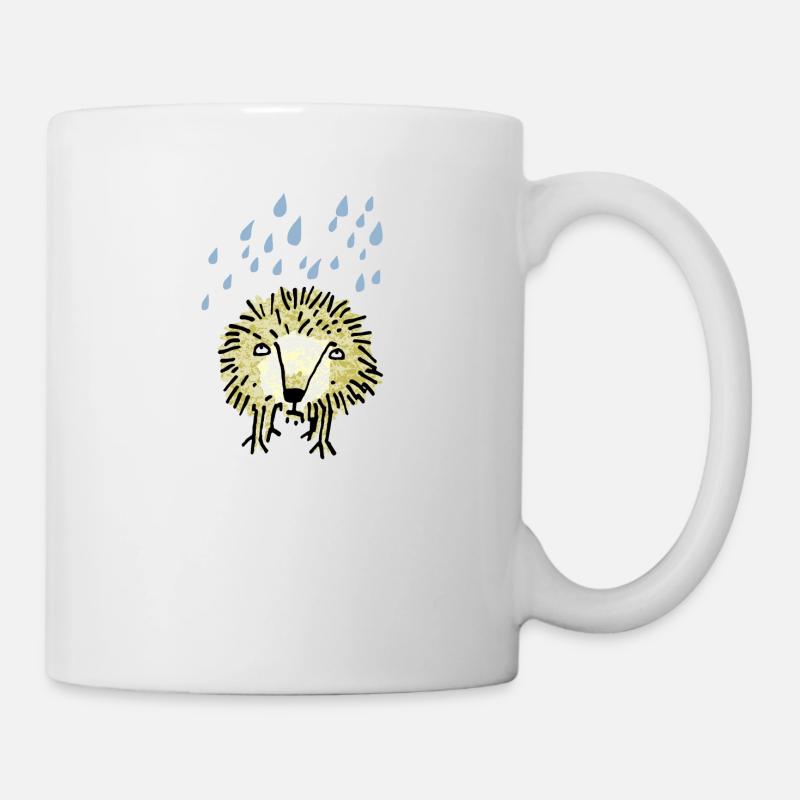 Igel - Tasse - Weiß