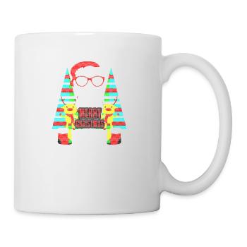 Ugly Merry Christmas Sweater Xmas Santa Gift - Mug - white - Right