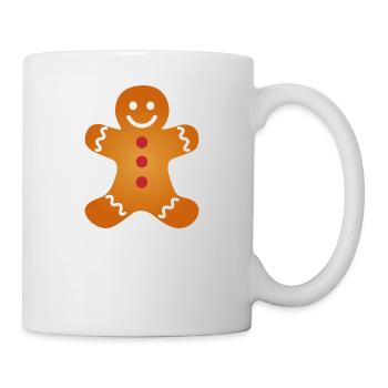 partenaires de pain d'épice laid de Noël T-shirt - Mug blanc - blanc - Droite