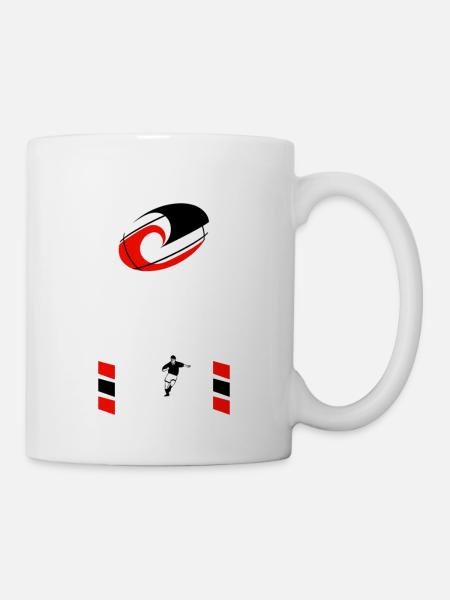sport_rugby_maori - Mug blanc - blanc