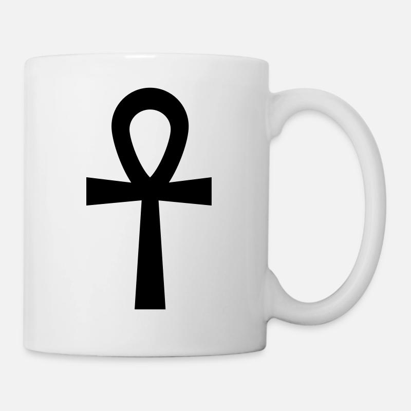 Ägypten - Ankh - Tasse - Weiß