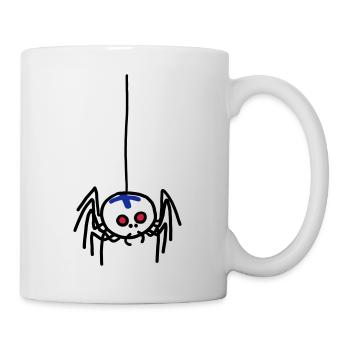 Kreuzspinne - Mug - white - Right