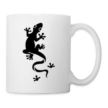 Lizard - Tasse - Weiß - Rechts