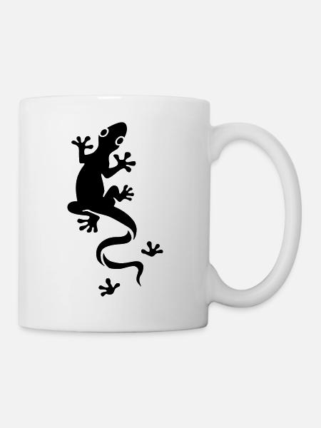 Lizard - Tasse - Weiß