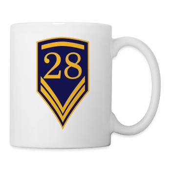 Cadeau pour le 28e anniversaire - 28 ans - Mug blanc - blanc - Droite