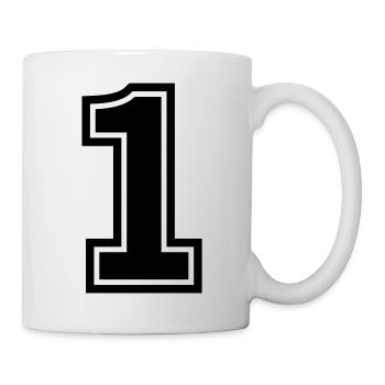 number_one - Tasse - Weiß - Rechts