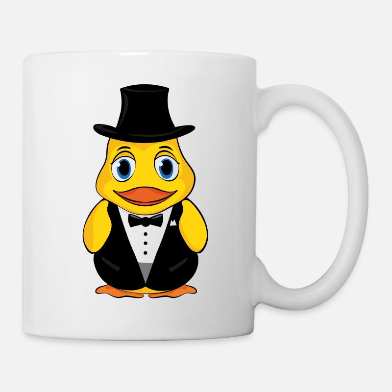 Ducks groom - Mug - white